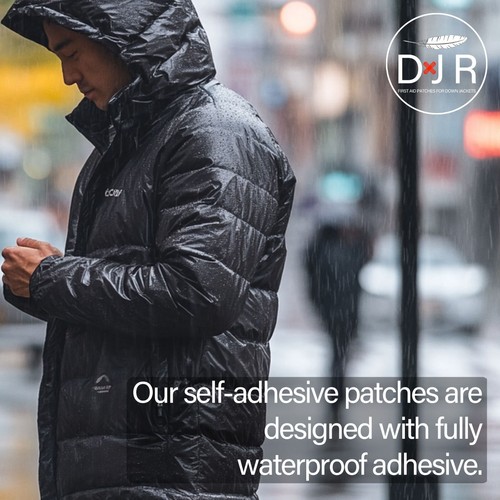 Down Jacket Repair Patch Kit – Self-Adhesive Waterproof Nylon Fix – 27 Colours! - Picture 26 of 252