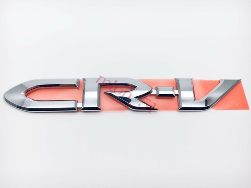 GENUINE OEM HONDA CRV REAR CHROME EMBLEM BADGE CRV RE 2007-2011 - Foto 2 di 2