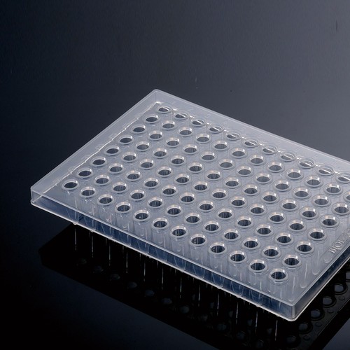 Biologix Half-Skirted PCR Plates, 96-Well, Non-sterile PCR Plates, Clear Color - Picture 4 of 4