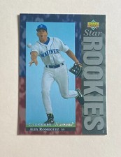 1994 Upper Deck Alex Rodriguez Star Rookies Electric Diamond #24 RC #X1153