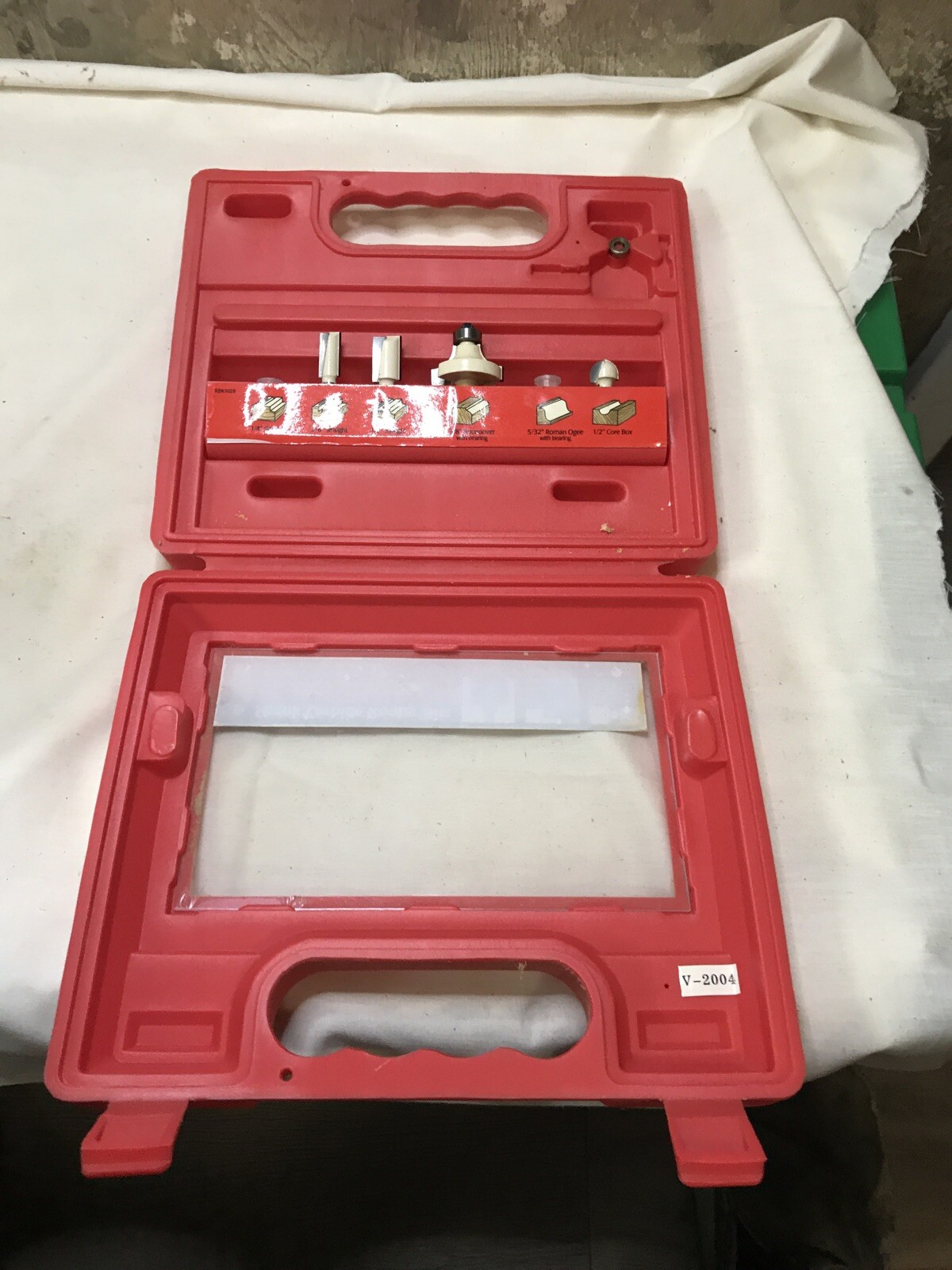 Hickory Woodworking 4 Piece Carbide Master Set 1/4" Shank Router Bits