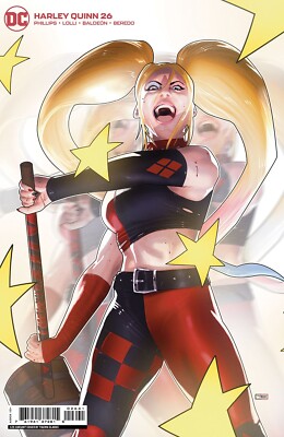 Harley Quinn #26  Incentive Taurin Clarke Card Stock Variant  DC