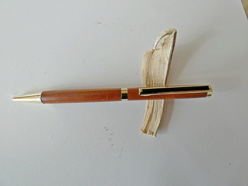 Holzkugelschreiber handgedechselt - Bild 2 von 4