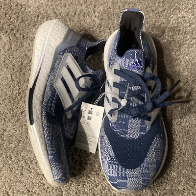 Size Men Or For Women! adidas Ultraboost 2021 Sashiko Blue/Navy/white 