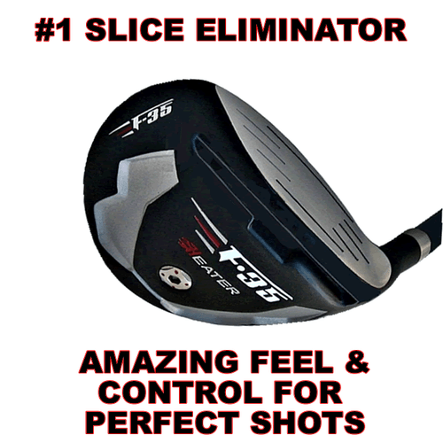 #1 DISTANCE ANTI-SLICE GHOST F-35 TAYLOR FIT MADE OFFSET FAIRWAY WOOD #3 5 7 9 - Picture 3 of 3