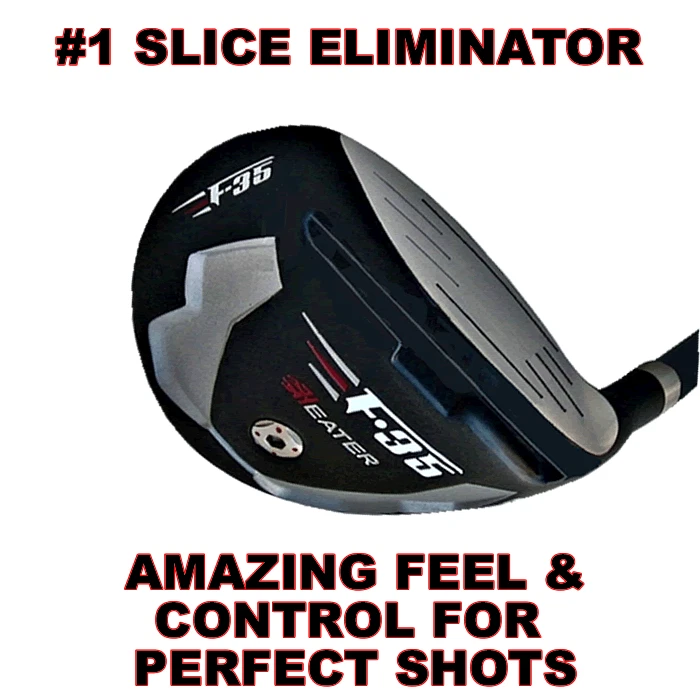 #1 DISTANCE ANTI-SLICE GHOST F-35 TAYLOR FIT MADE OFFSET FAIRWAY WOOD #3 5 7 9 - Image 3 of 3