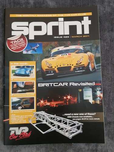 TVR Sprint Magazine March 2011 - Issue 423 - Bild 1 von 2