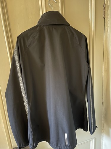 Sweaty Betty Ladies Women's Black Waterproof Technical Running Jacket Hood XL - 第 2/4 張圖片