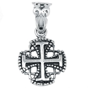 Jerusalem-Cross-925-Sterling-Silver-Designer-Pendant-Jewelry-N-SPJ2040