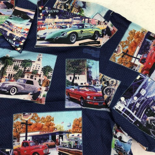 Reyn Spooner Shirt Mens Large Ford Motor Company 100 Years Cars Hawaiian USA - Picture 5 of 12