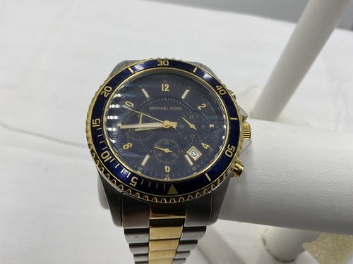 MICHAEL KORS MENS WRIST WATCH #MK8175 -need battery - Picture 2 of 7