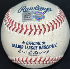 Gavin Lux Game Used Single vs Reds 6/21/22 Dodgers WS MLB Holo