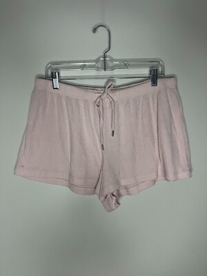 Primark Cares Pink Sweatshorts Drawstring Woman's L