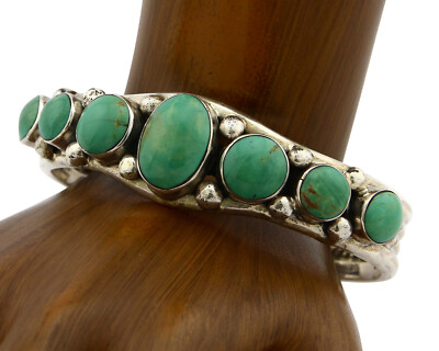アクセサリー NAVAJO Silver Turquoise Edge Bangle 925 s-l400.jpg