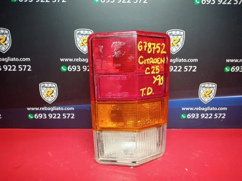 Piloto Trasero Derecho para CITROEN C 25 FURGÓN * 678752