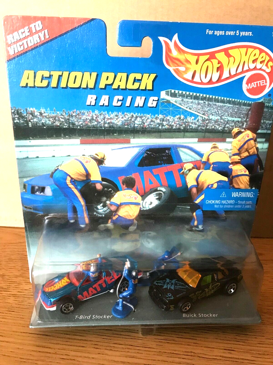 ホットウィール STOCKCAR Vintage 1996 Hot Wheels Action Pack NASCAR Racing T-Bird and Buick