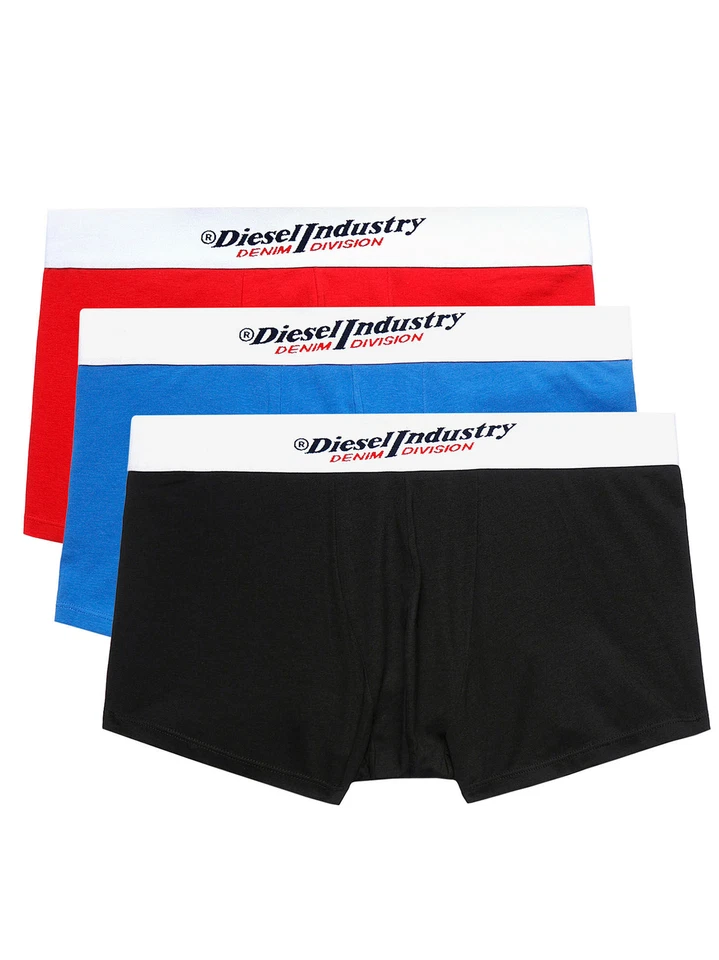 Diesel - (Paquete de 3) Calzoncillos boxer elásticos para hombre - DAMIEN Foto 4 de 4