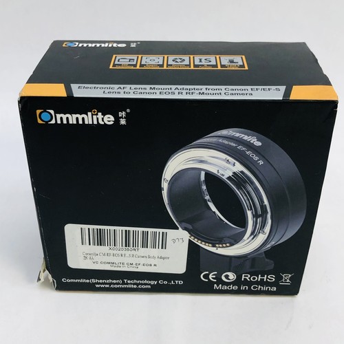 COMMLITE CM-EF-EOS R ELECTRONIC AUTO FOUCS AF LENTS MOUNT ADAPTER - Picture 9 of 9