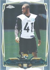 TOPPS-CHROME Aaron Colvin RC REDSKINS TEXANS JAGUARS Indiana HOOSIERS