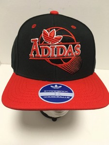 ADIDAS-Swing-Logo-Baseball-Hat-Adjustable-Size-Strapback-Ball-Cap-NEW-NWT