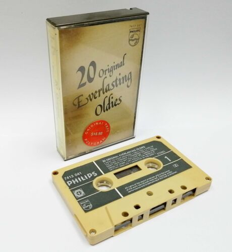 20 Original Everlasting Oldies Audio Cassette Tape 1981 Philips 7413 041 Vintage