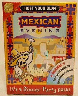 HOST YOUR OWN MEXICAN EVENING 2004 Cheatwell Games  NEW FACTORY SEALED