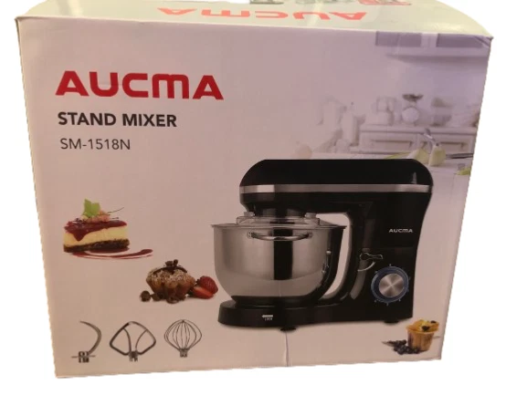 Aucma Stand Mixer 6 speed Tilt model # SM-1518 N works excellent - Image 2 of 2