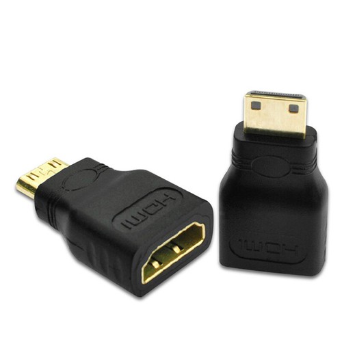 mini hdmi to hdmi adapter gold plated male to female converter for hdtv f-$y - Photo 9/9
