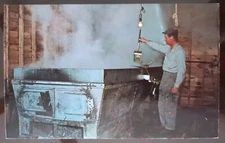 Sugaring in Vermont, Boiling of the Maple Sap - Mid-Later 1900s, Rough Edges