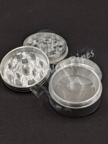 Metal Tobacco Spice Grinder 42MM 4 Piece Set Peace - Picture 3 of 3