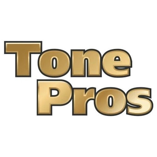 Puente de bloqueo imperial TonePros T3BP-G, postes pequeños, dorado - Imagen 3 de 3