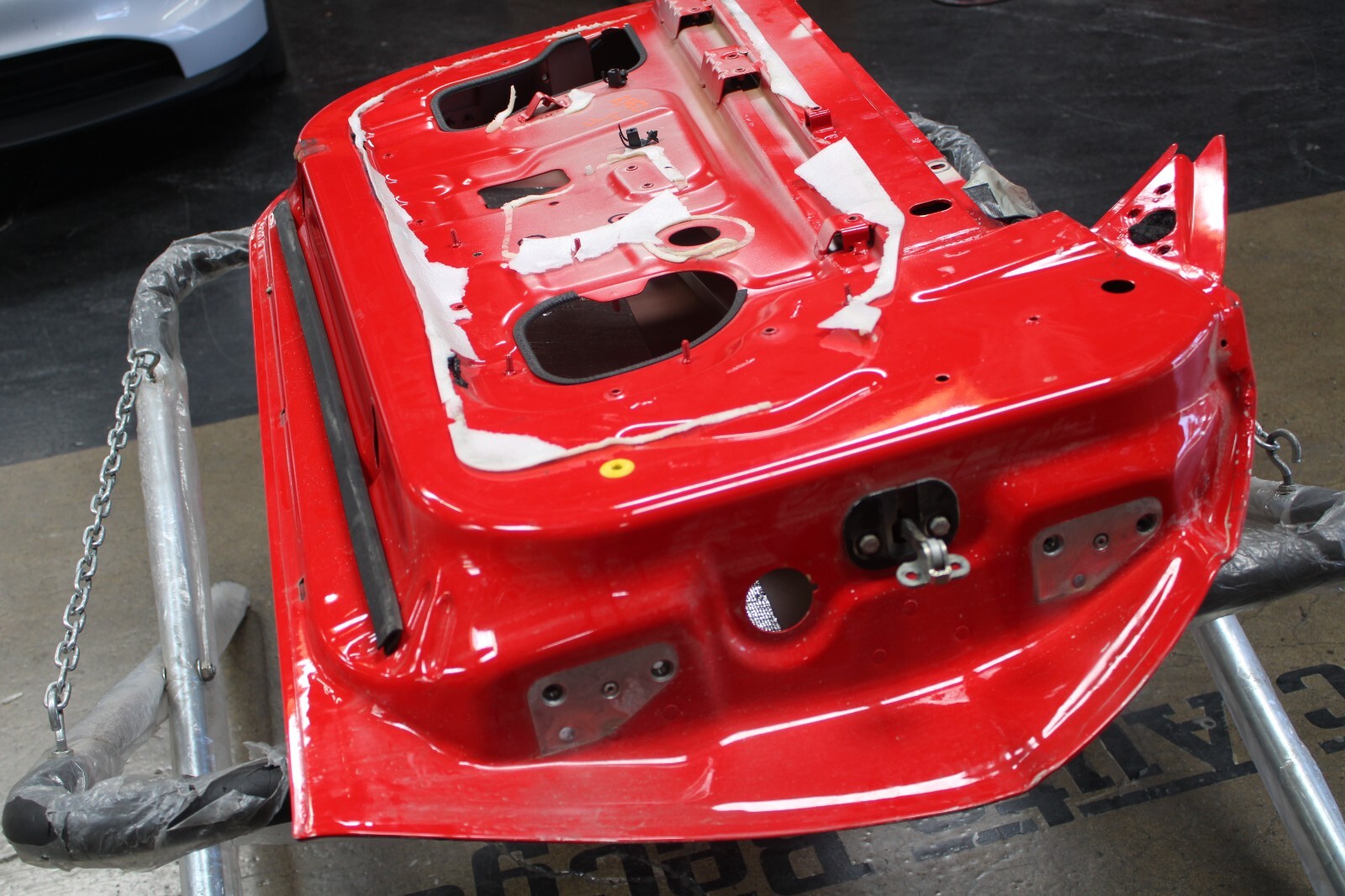 Ferrari 599 GTB, LH, Left, Front Door Shell, Scuffed, Used, P/N 68058511