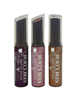 Burt's Bees Matte Stick (0.07oz/1.98g) You Pick New As Seen In Pictures