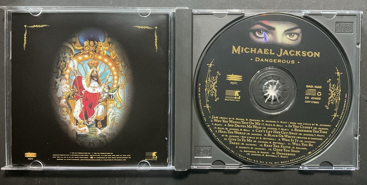 マイケル・ジャクソン　DANGEROUS 初回限定盤CD Dangerous: Amazon.sg