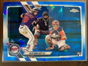 2021 Topps Chrome Sapphire Alex Kirilloff #413 RC Rookie Minnesota Twins