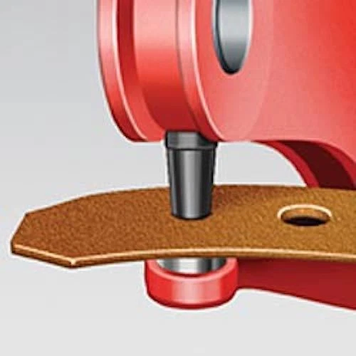 Alicates perforadores Knipex® para cuero, caucho, tela/giratorios - Alemania Foto 4 de 4