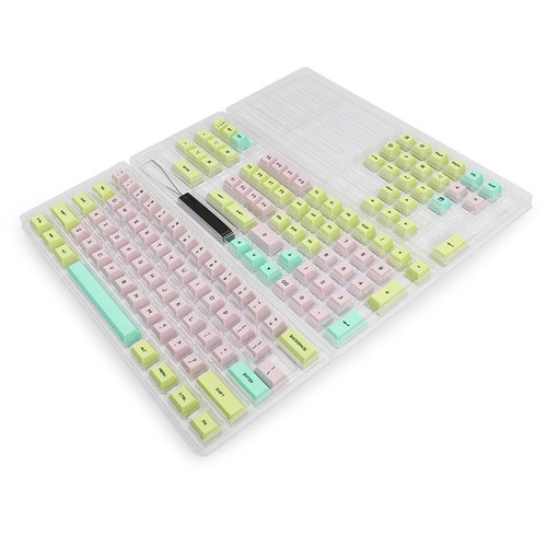 140 Keys Rubber Keycaps GK2 Profile For dz60/Anne Pro2/GK61/GK64/68/84/104 - Picture 10 of 11