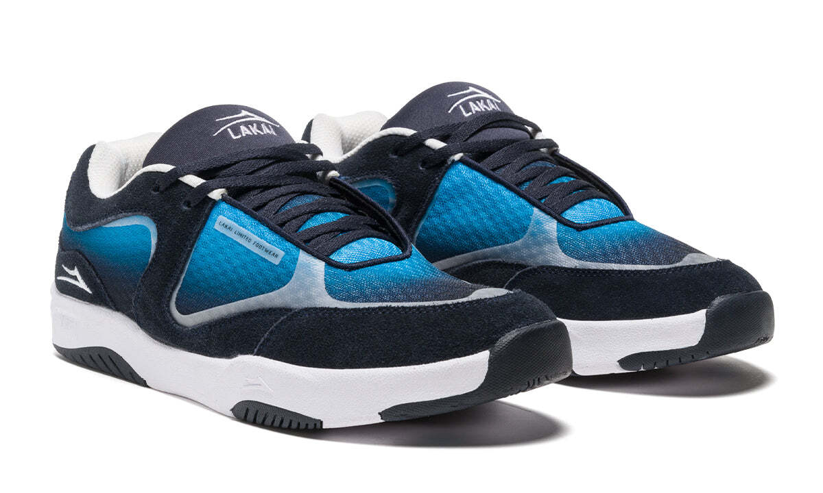 Lakai Footwear Fade Navy Blue Suede Mens Skate Trainers Sneakers