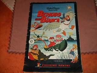 PANINI BERNARD und BIANCA NICHT KOMPLETT