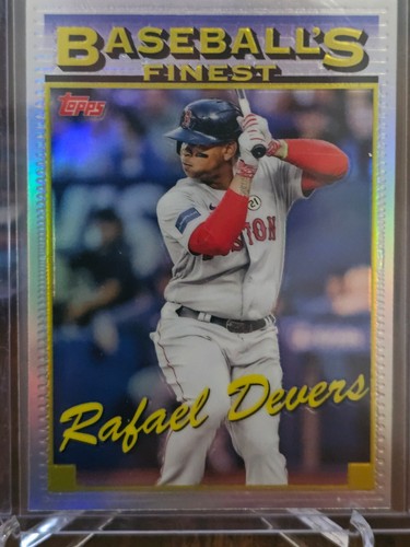 2024 Topps Finest Rafael Devers 1993 Finest Prototypes Refractor