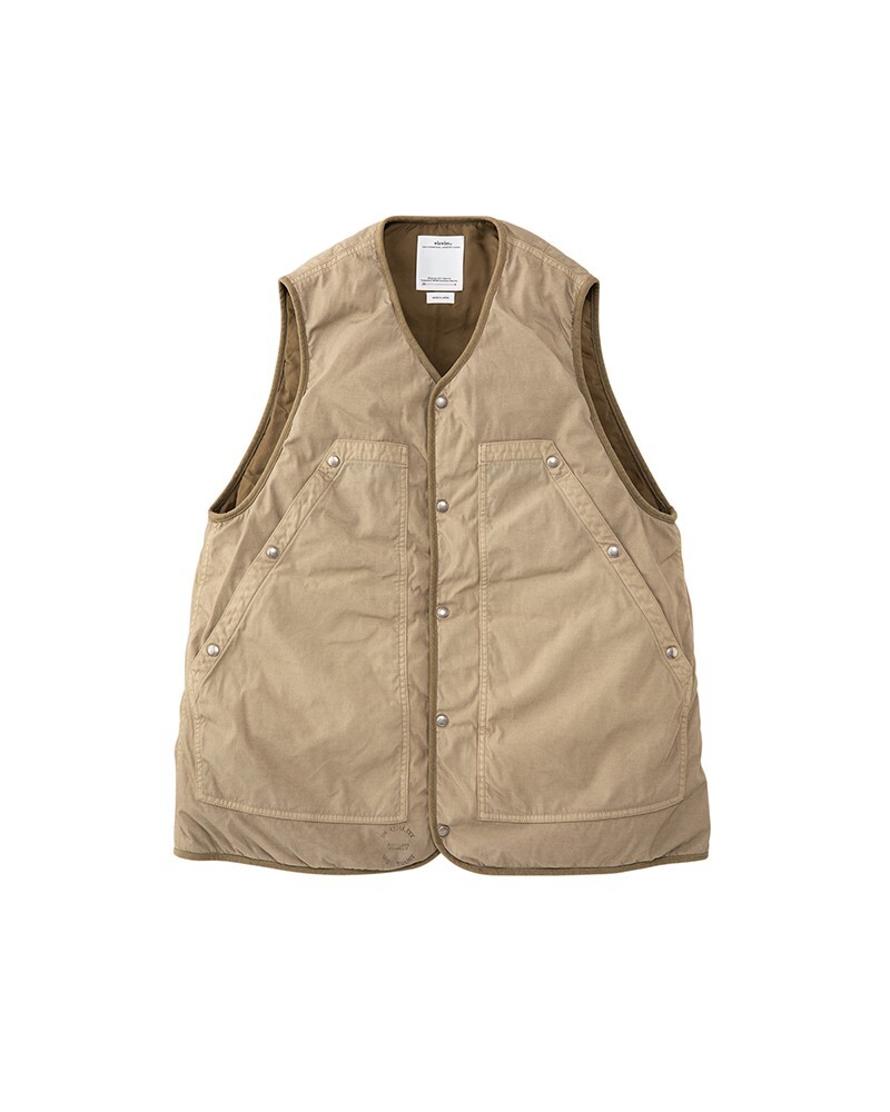 ASK availability first) visvim COVEY DOWN VEST 0122105013005