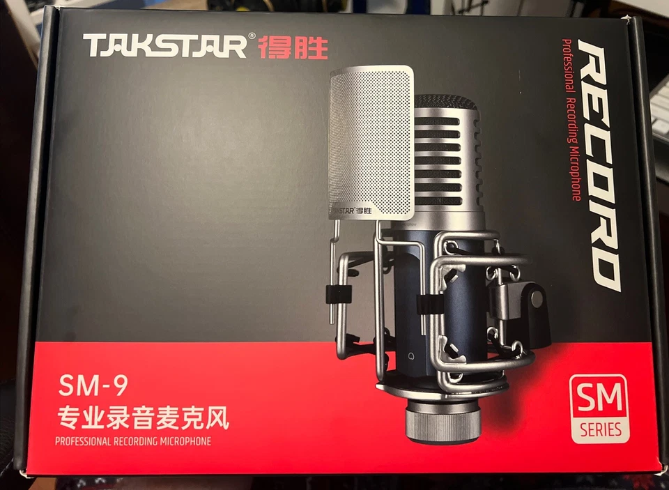 XLR Cardioid Condenser Microphone, 34mm Large Diaphragm Professional Recordin... - Image 2 of 4