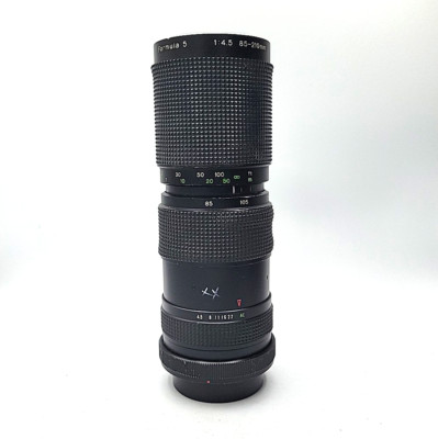 Formula 5 85-210mm f/4.5 Telephoto Zoom Lens for Canon FD Mount SLR Film Camera