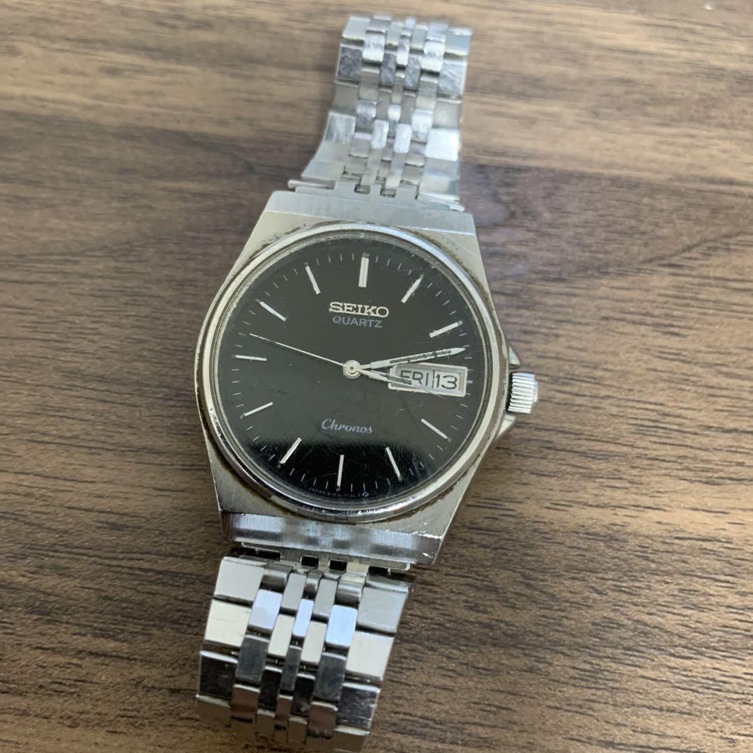 美品 SEIKO Cronos DAY DATE Vintage Watch Seiko Cronos Vintage Watch Working SK1122 | eBay