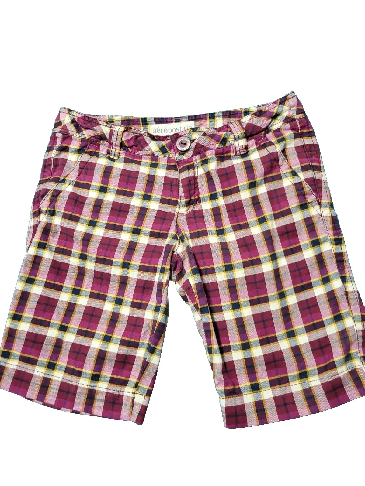 Aéropostale 格纹短裤女