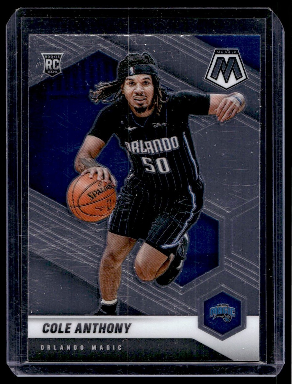 2020-21 Panini Mosaic Cole Anthony Rookie Orlando Magic #207
