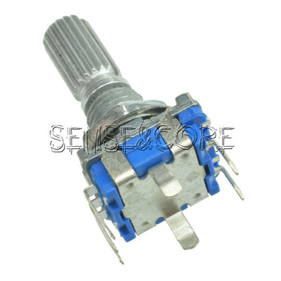 5pcs Rotary encoder with switch EC11 Audio digital potentiometer 20mm handle