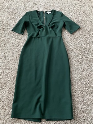 tailored green dress Luxury Tailored Green Evening Dress Satin
