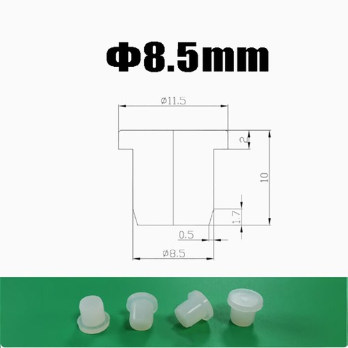 Hole Plug Silicone Blanking Seal Plugs Tube Pipe Inserts Plug Φ2.75mm-Φ20mm- - Picture 26 of 32