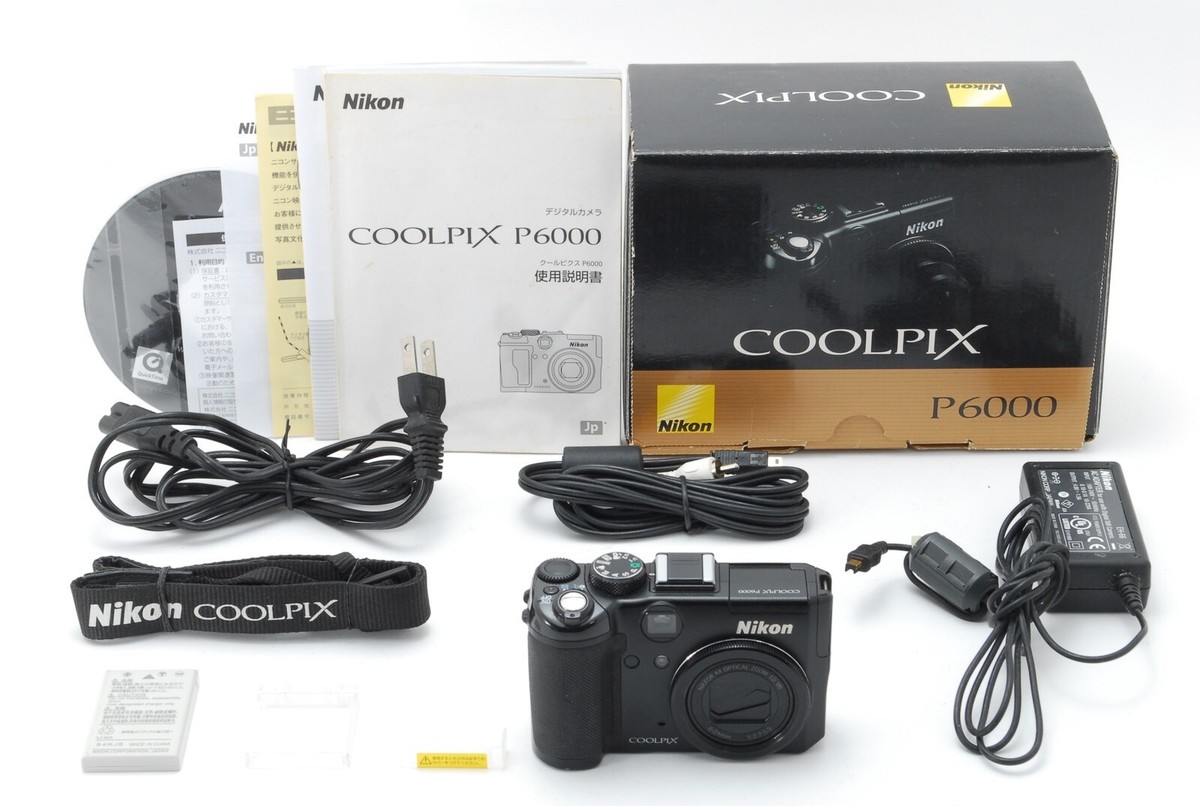 Prevenance-Sachi❁★Nikon COOLPIX P6000 Near Mint】Nikon COOLPIX P6000 13.5MP Digital Camera Black